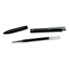 Jf Refill For Jimnie, Sarasa, Ecosarasa, Orbitz, Z-Grip And Gr8 Gel Roller Ball Pens, Medium Conical Tip, Black Ink, 2/Pack