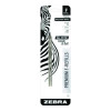 F-Series Ballpoint Stainless Steel Pen Refill, Fine 0.8 Mm Conical Tip, Black Ink, 2/Pack