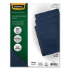 Expressions Classic Grain Texture Presentation Covers For Binding Systems, Paper, Round Corners, 11.25 x 8.75, Navy, 200/Pack