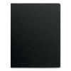 Futura Presentation Covers For Binding Systems, Plastic, Round Corners, 11.25 x 8.75, Matte Black, 25/Pack