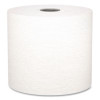 Hard Roll Paper Towels With Premium Absorbency Pockets With Colored Core, Gray Core, 1-Ply, 7.5" x 700 Ft, White, 6 Rolls/Ct