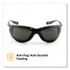 Virtua Ccs Protective Eyewear With Foam Gasket, Black/Gray Plastic Frame, Gray Polycarbonate Lens