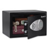 X055 Digital Security Safe, 0.58 Cu Ft, 13.8 X 10.6 X 8.7, Black/Silver