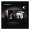 X055 Digital Security Safe, 0.58 Cu Ft, 13.8 X 10.6 X 8.7, Black/Silver