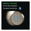 X055 Digital Security Safe, 0.58 Cu Ft, 13.8 X 10.6 X 8.7, Black/Silver