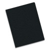 Expressions Classic Grain Texture Presentation Covers For Binding Systems, Paper, Round Corners, 11.25 x 8.75, Black, 200/Pk