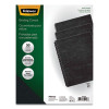 Expressions Classic Grain Texture Presentation Covers For Binding Systems, Paper, Round Corners, 11.25 x 8.75, Black, 200/Pk
