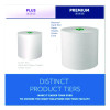 Hard Roll Paper Towels With Premium Absorbency Pockets With Colored Core, Green Core, 1-Ply, 7.5" x 700 Ft, White, 6 Rolls/Ct