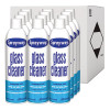 Glass Cleaner, 19 Oz Aerosol Spray, 12/Carton