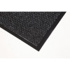 Marathon Wiper/Scraper Mat, Rectangular, Anthracite/Black Textured Needle-Punch Surface, 48" x 72"