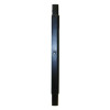 Left Side Upright Leg For Janitor Cart, Plastic, Black