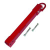 Hitch With Hardware For Towable/Trainable Tilt Trucks, Red