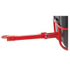 Hitch With Hardware For Towable/Trainable Tilt Trucks, Red