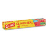 Cling'N Seal Plastic Food Wrap, 12" x 33.3 Yd, 100 Sq Ft Roll, 16 Rolls/Carton