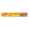 Cling'N Seal Plastic Food Wrap, 12" x 33.3 Yd, 100 Sq Ft Roll, 16 Rolls/Carton