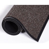 Cross-Over Wiper/Scraper Mat, Rectangular, Brown Carpeted Surface, 48" x 72"