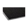 Rely-On Olefin Indoor Wiper Mat, Rectangular, Black Cut Pile Surface, 36" x 60"