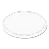 Non-Vented Cup Lids, Fits 32 Oz/44 Oz Hot Cups, Plastic, Clear, 500/Carton