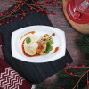 Quiet Classic Laminated Foam Dinnerware, Platter, 6.7 x 9.8, White, 500/Carton