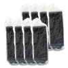 Presentabowls Pro Black Square Bowls, 8 Oz, 5 x 5 x 1.5, Plastic, 63/Bag, 8 Bags/Carton