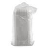 Clearpac Containers, 12 Oz, 4.9 x 5.9 x 2, Clear, Plastic, 63/Pack, 16 Packs/Carton