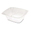 Clearpac Containers, 12 Oz, 4.9 x 5.9 x 2, Clear, Plastic, 63/Pack, 16 Packs/Carton