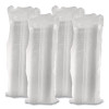 Clearpac Safeseal Tamper-Resistant/Evident Containers, Flat Lid, 4 Oz, 3.72 x 4.2 x 1.41, Clear, 100/Pack, 4 Packs/Carton