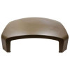 Dome Top For Landmark Series Waste Receptacle, Square, 26 x 16 x 11.25, Driftwood