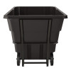 2 Cu Yd Standard Duty Tilt Truck, Forkliftable Frame, 1,400 Lb Capacity, Black