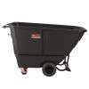 0.5 Cu Yd Standard Duty Tilt Truck, 800 Lb Capacity, Black