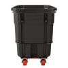 0.5 Cu Yd Standard Duty Tilt Truck, 800 Lb Capacity, Black