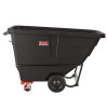 0.75 Cu Yd Standard Duty Tilt Truck, 1,300 Lb Capacity, Black