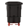 0.75 Cu Yd Standard Duty Tilt Truck, 1,300 Lb Capacity, Black