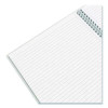 Wirebound Hardcover Notebook, 1-Subject, Narrow Rule, Gray/Blue Cover, (80) 11 x 8.5 Sheets