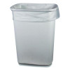 Low-Density Waste Can Liners, 16 Gal, 0.5 Mil, 24 x 32, Clear, Perforated Roll, 500/Carton