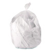 Low-Density Waste Can Liners, 33 Gal, 0.65 Mil, 33 x 39, Clear, Perforated Roll, 250/Carton