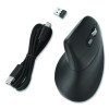 Pro Fit Ergo My630 Eq Rechargeable Mouse, 2.4 Ghz/30 Ft Wireless Range, Right Hand Use, Black