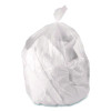 Low-Density Waste Can Liners, 30 Gal, 0.5 Mil, 30 x 36, Clear, Perforated Roll, 250/Carton