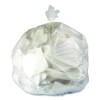 High-Density Can Liners, 45 Gal, 12 Mic, 40 x 48, Natural, Perforated Roll, 250/Carton