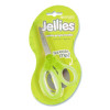 Jellies Kids Scissors, 5" Long, Straight Assorted Handle Colors, 12/Pack