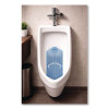Vertical Urinal Screen, Cotton Blossom Scent, Blue, 5.22 Oz, 6/Carton