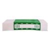 Currency Straps, Self-Adhesive, Twos, $200 Strap, Green/White, 1,000/Pack