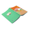 Smoko Tayto Potato Joshua Tree Layflat Notebook, 1-Subject, Medium/College Rule, Tan/Orange/White Cover, (72) 8 x 5 Sheets