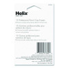 Professional Hi-Polymer Oversized Pencil Cap Erasers, For Pencil Marks, White, 10/Pack