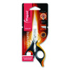 Ultimate Precision Soft Grip Multipurpose Scissors, 5.75" Long, 3" Cut Length, Straight Black/Orange Handle