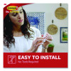Large Utility Hooks, Plastic, White, Supports 5 Lb, 12/Pack