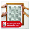Damage-Free Hanging Picture Hanging Strip Pairs, Holds Up To 5 Lb, White, 16/Pack