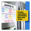 Easy-Erase Whiteboard Sheets, Plastic Surface, 9.1 x 9.1, White, 2/Pack