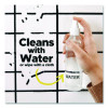 Easy-Erase Whiteboard Sheets, Plastic Surface, 9.1 x 9.1, White, 2/Pack