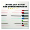 Easy-Erase Whiteboard Sheets, Plastic Surface, 9.1 x 9.1, White, 2/Pack